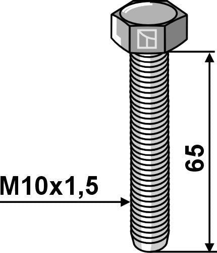 Bult M10x1,5 – Galvaniserad – 8,8