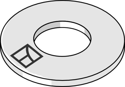 Bricka Ø37x3xØ13 DIN 9021 A13 (polyamid)