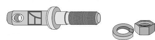 Övre och nedre länkstift