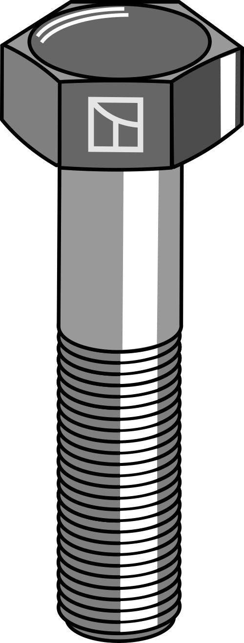 Sekskantbolt M14x2x50 uten mutter