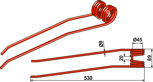 Heinäkarhotinpiikki Ø9