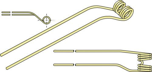 Höremskaft Ø10,5 – höger