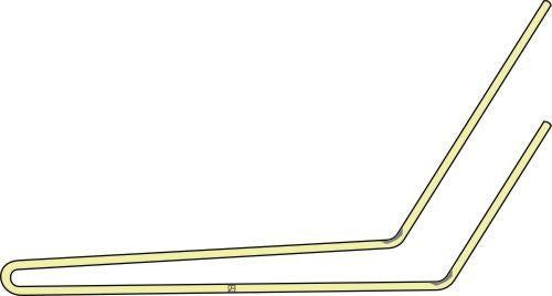 Fingerhjulskrattor Ø6