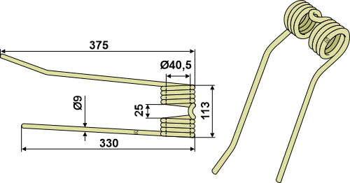 Höskärra Ø9 - höger