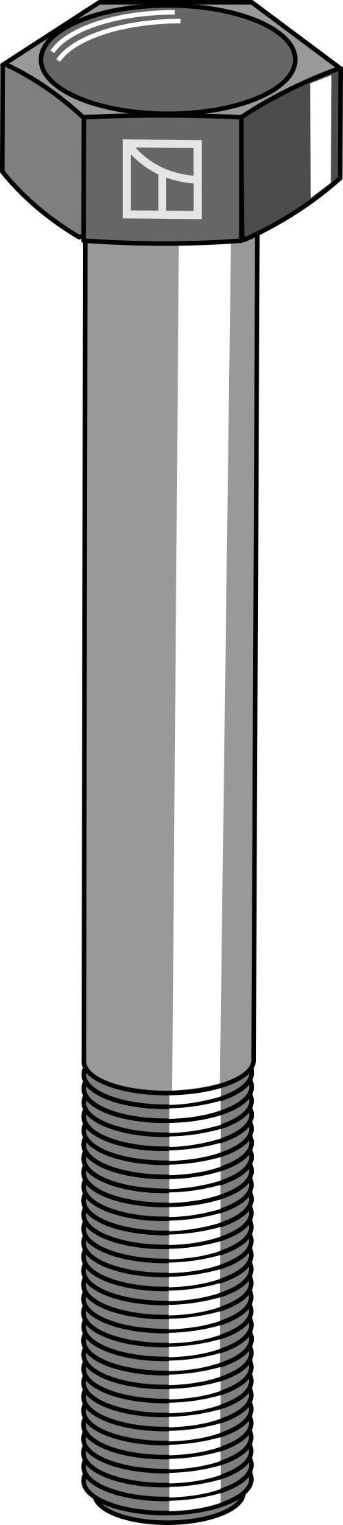 Sexkantskruv M16x1,5x100 utan mutter