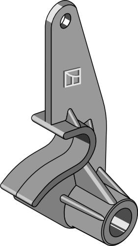 Spärrkrok för frontlastare