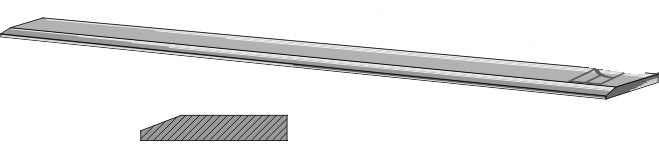 Skärblad - 100x15x1000
