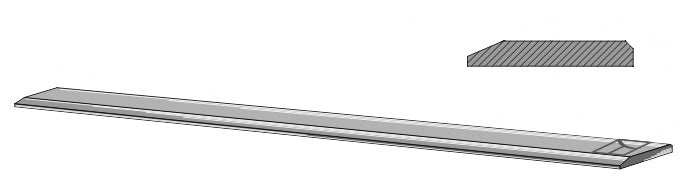 Skärblad - 200x25x500