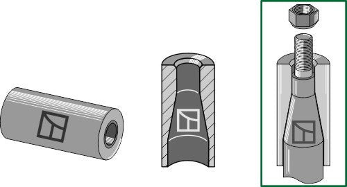 Svetsbussning 110 mm