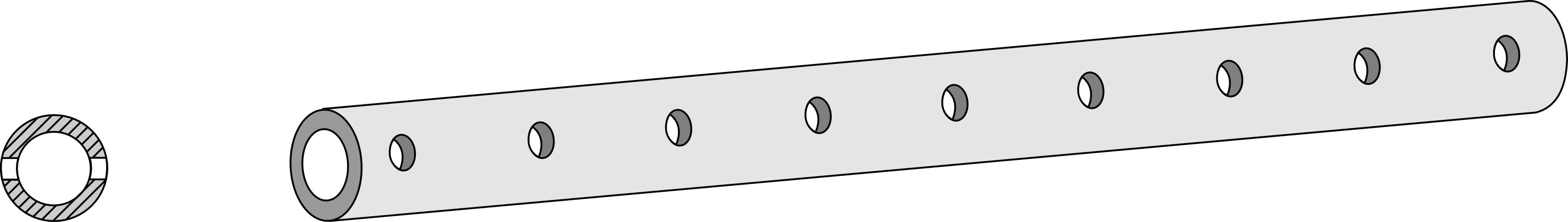 Ramrör för tand - 1550 - 9