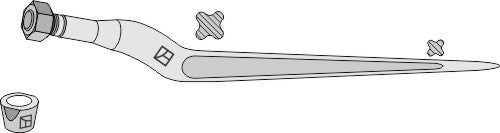 Ensilage-tand 950 mm