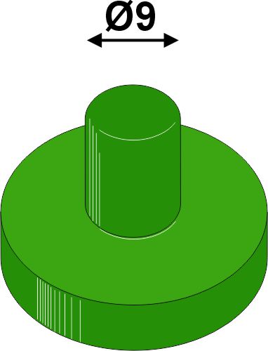 Fjäderelement (plast)