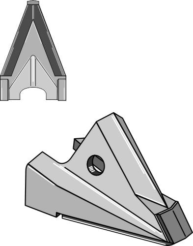 Udskiftningsspids - Kun frø