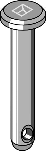 Splintbult Ø8x55