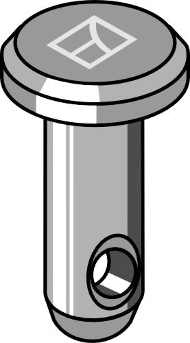 Splintbult Ø10x25