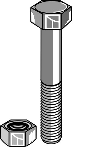 Bult M20x2,5 - 8,8