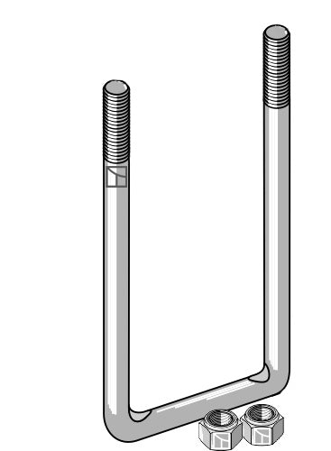 Stigbygelbult - M10x1,5