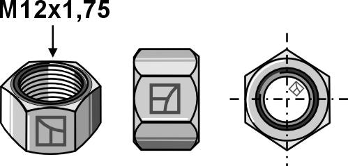 Mutteri M12x1,75