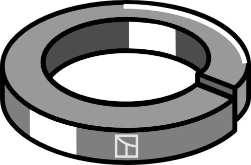 Delad bricka Ø11,8x1,6xØ6,1