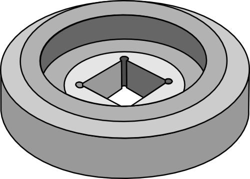 Fläns invändig Ø138