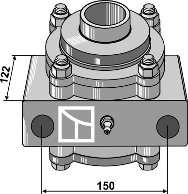 Lagerhus komplett utan invändigt