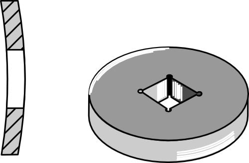 Svetsring för 26x26 fyrkantig axel