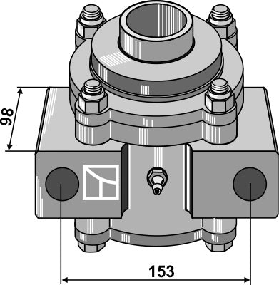 Lagerhus komplett utan invändigt