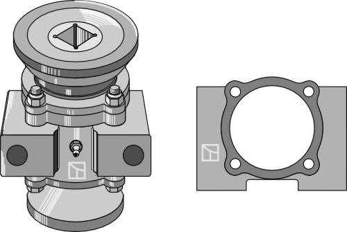 Taper roller bearing compl.