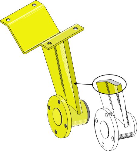 Förstärkt främre skivstöd