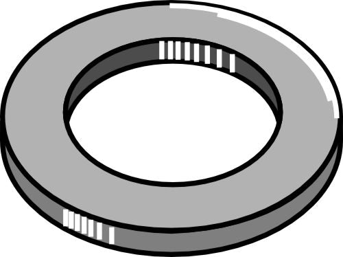 Bricka Ø43,5x4xØ25