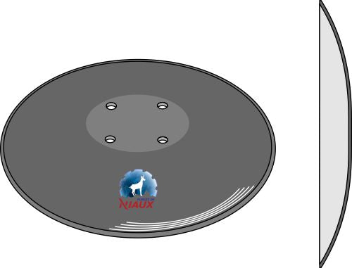 Plain disc - Ø510x4