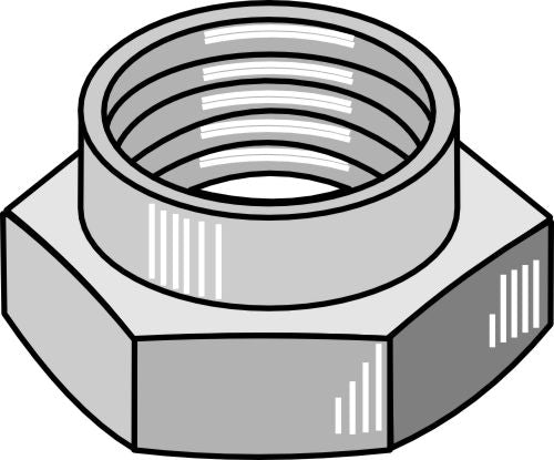 Självlåsande mutter - M30x2