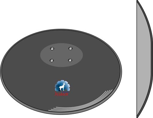 Plain disc - Ø620x6 m.