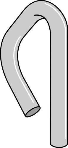 Säkerhetsdelad stift