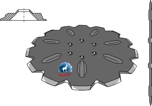 Skjæreblad for plog Ø507x5