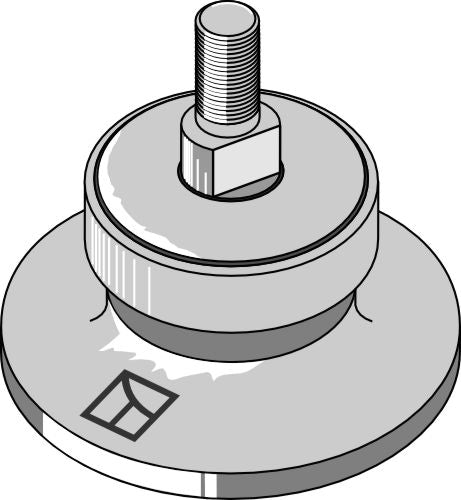Lager med gänga M16