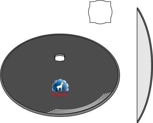 Vanlig skiva Ø560x5