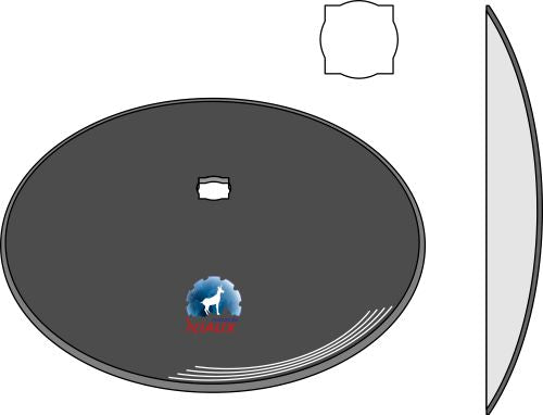 Vanlig skiva Ø610x5