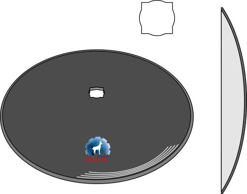 Vanlig skiva Ø610x5