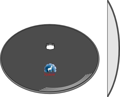 Vanlig skiva Ø666x8