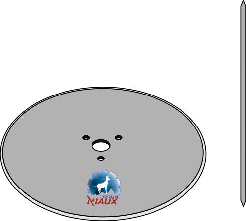 Coulter Ø300x5