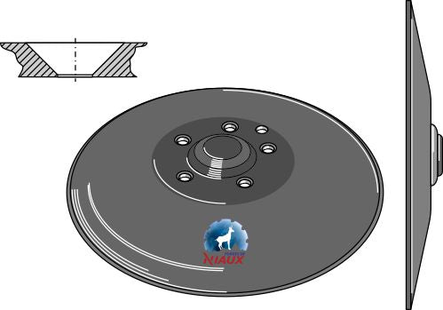 Seed drill disc Ø410x4