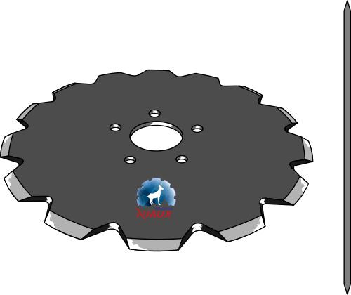 Skjæreblad for plog Ø500x5