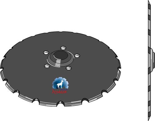 Kylvökiekko Ø373x5
