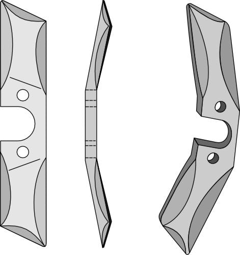 Rotationsfräsblad - höger