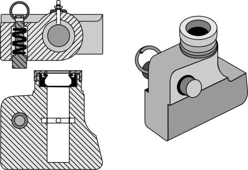 Hankmo utvendig lager - Glidelager