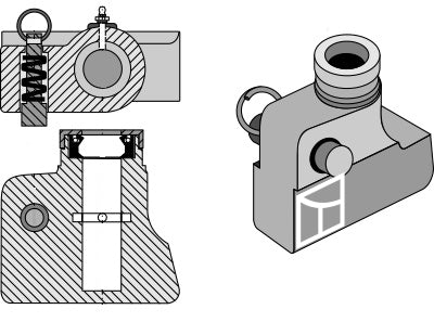 Hankmo utvendig lager - Glidelager
