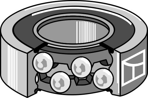 Syväurainen kuulalaakeri 6205