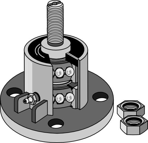 Lager med gänga M20x1,5