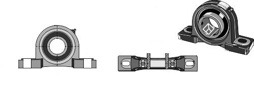 Pedestalager UCP - Ø55